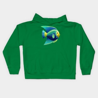 Tropical Fish 01 Kids Hoodie